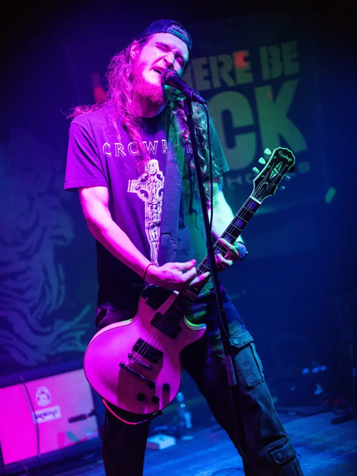 Swamplung live — Crowbar shirt scream