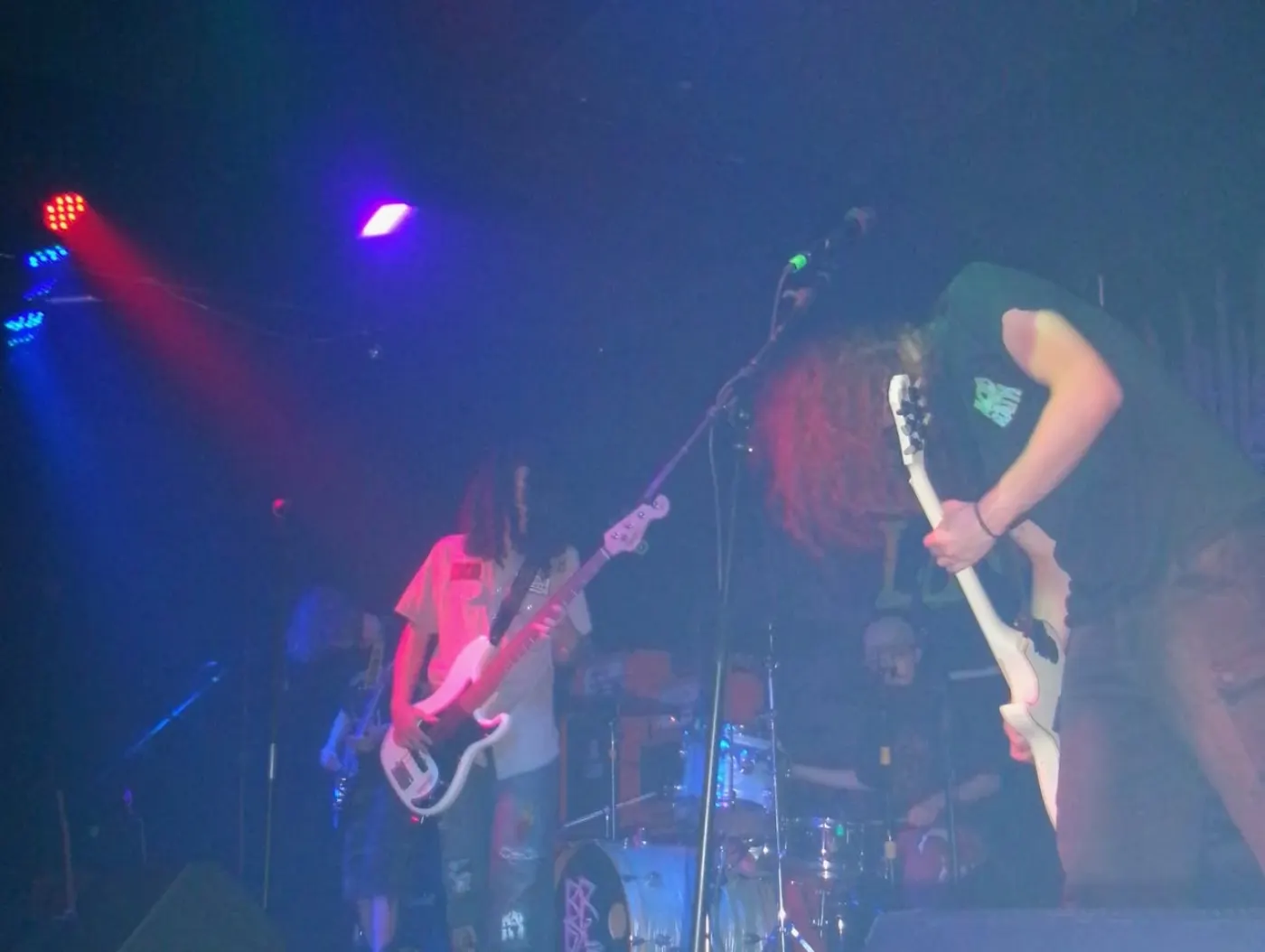 Swamplung live — twin guitar attack