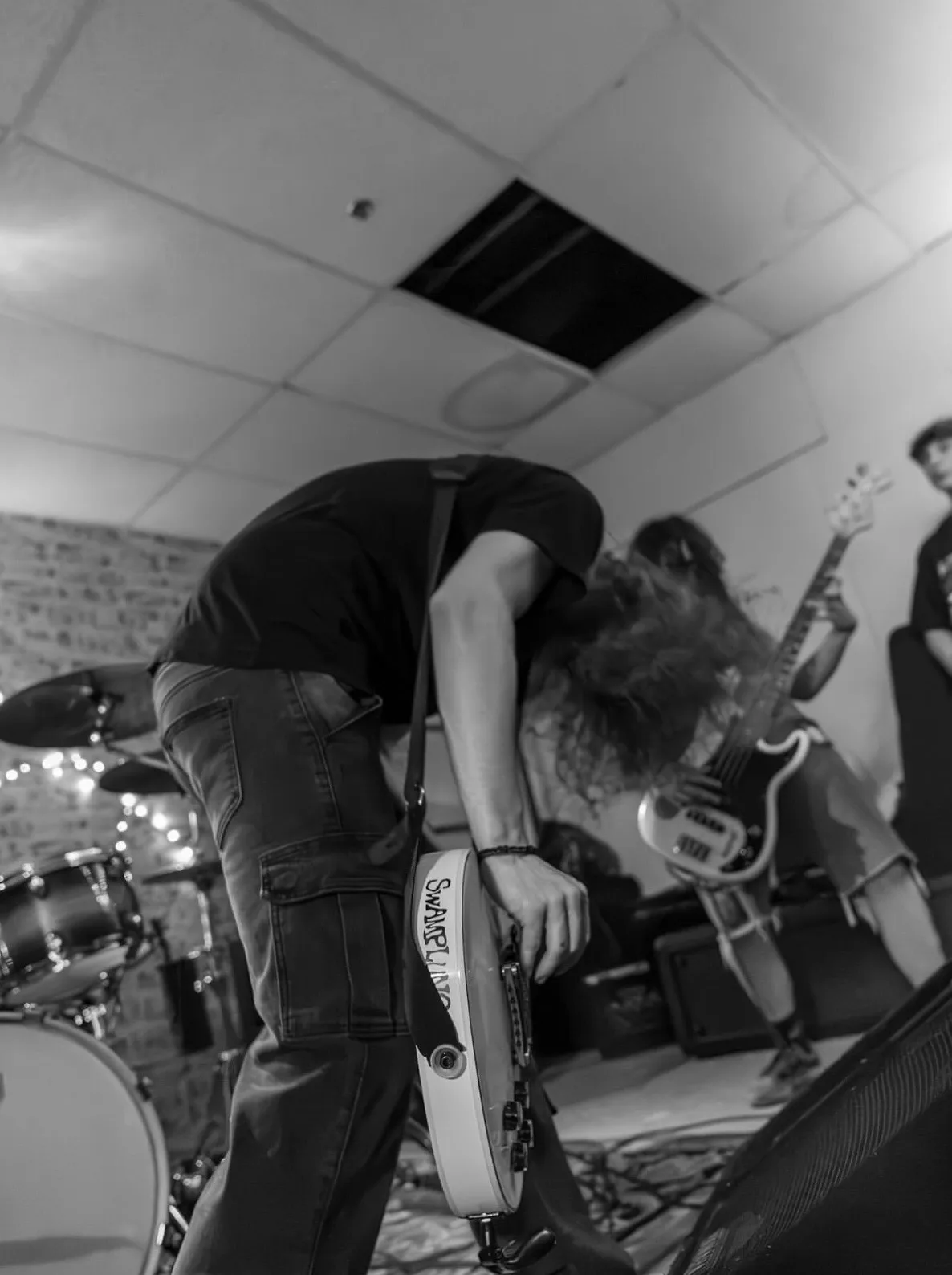 Swamplung live — stage haze